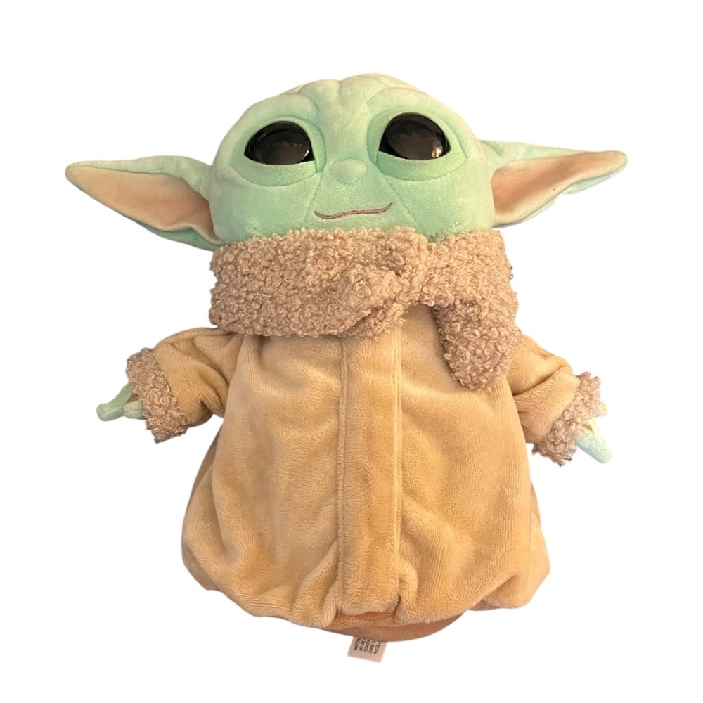 Cuddly Green and Tan Baby Yoda Stuffed Toy